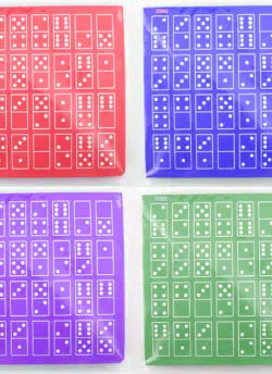 Foam Dominoes (Set of 4)