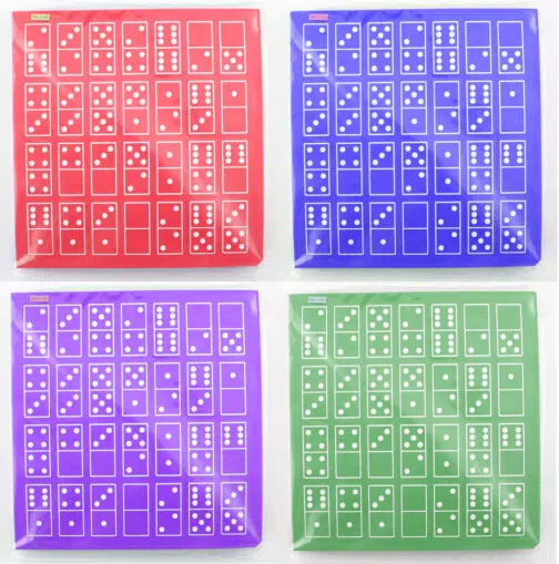 Foam Dominoes (Set of 4)