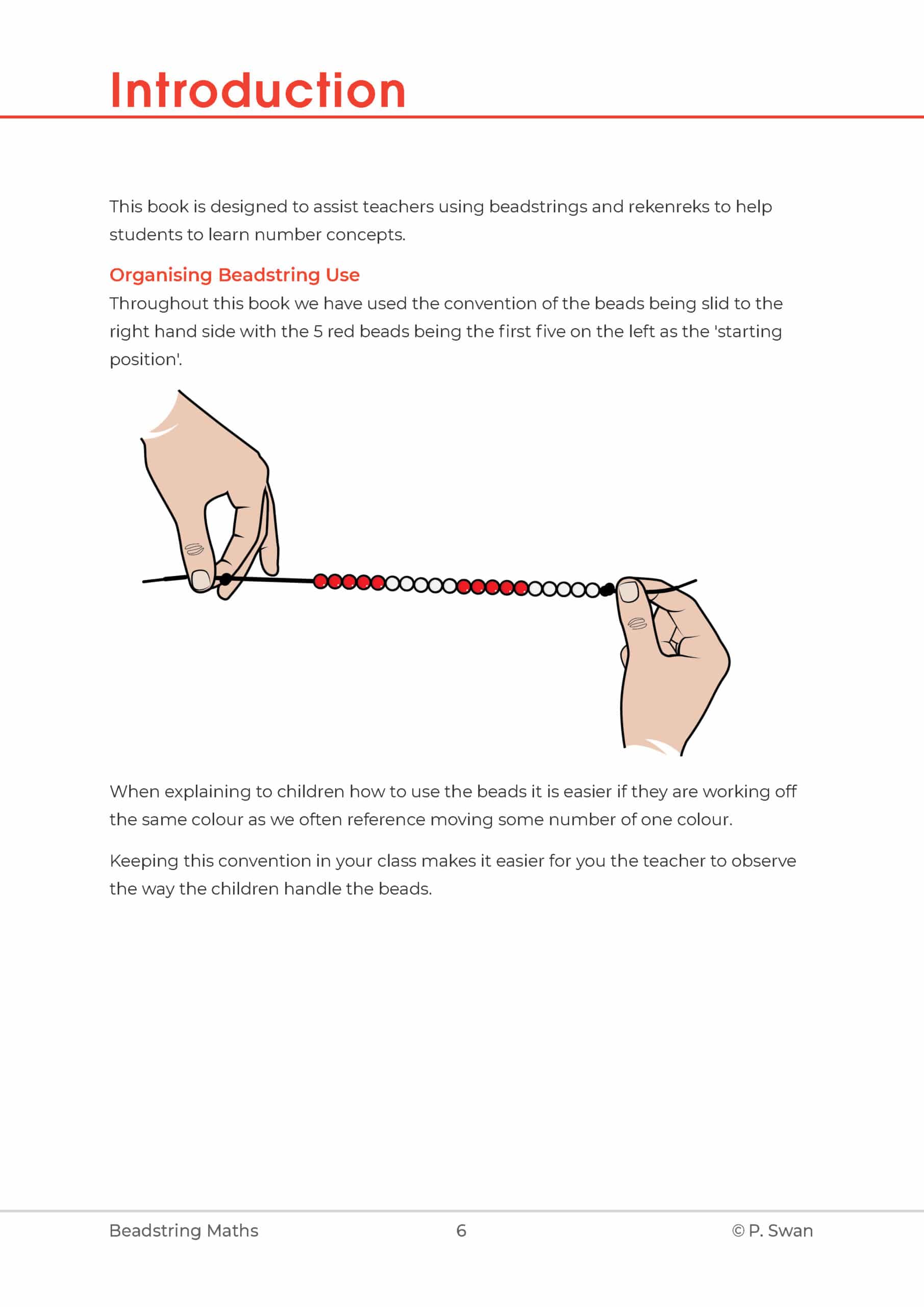 Long Bead String (100 Beads)