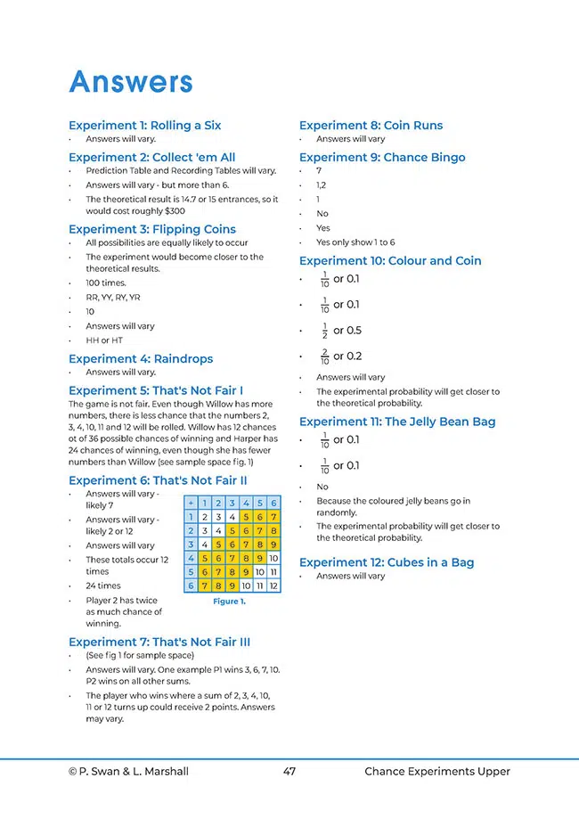 Probability Chance Experiments 2 - Upper Primary - Image 9