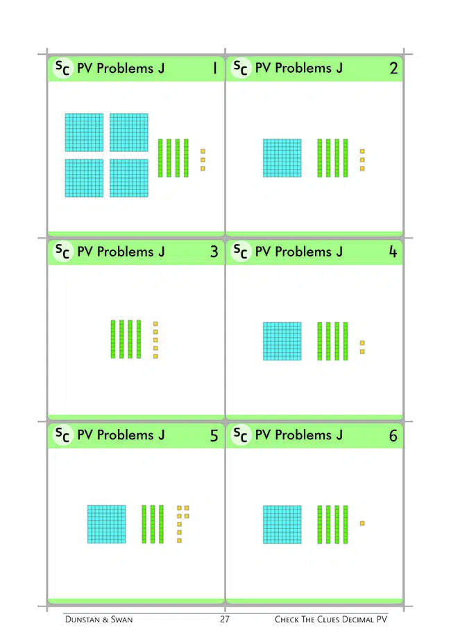 Check the Clues Place Value - Decimal Numbers - Image 3