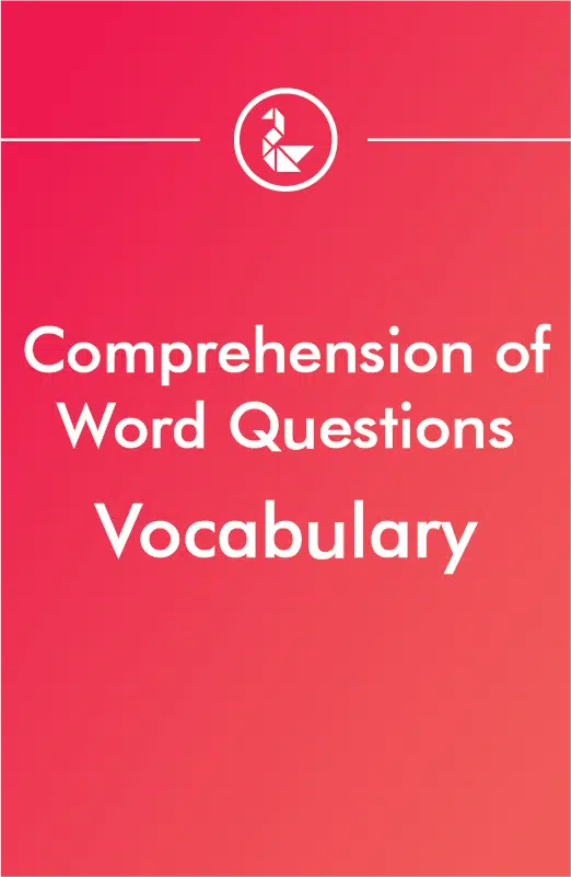 Video PL: Comprehension of Word Questions 1 - Vocabulary