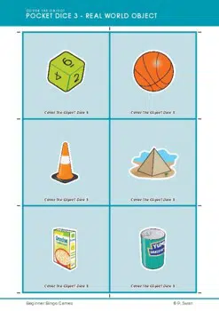 Beginner Bingo - 3D Objects (Download) - Image 3
