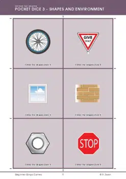 Beginner Bingo - 2D Shapes (Download) - Image 3