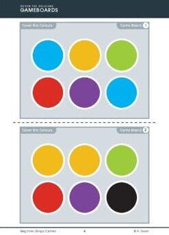 Beginner Bingo – Colours (Download)