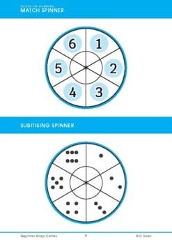 Beginner Bingo – Early Numbers (Download)