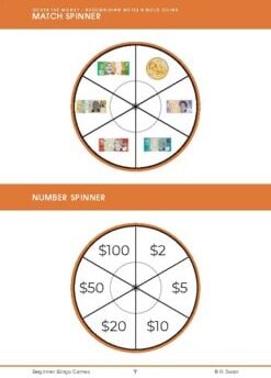 Beginner Bingo – Recognising Notes and Gold Coins (Download)