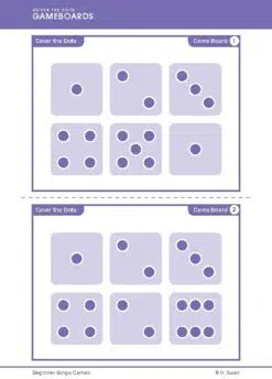 Beginner Bingo – Subitising (Download)