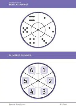 Beginner Bingo – Subitising (Download)