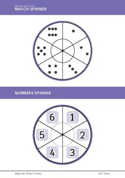 Beginner Bingo - Subitising (Download) - Image 2