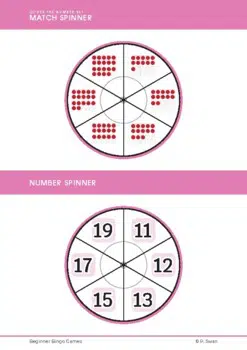Beginner Bingo - Teens Tens Frames (Download) - Image 2