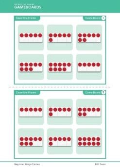 Beginner Bingo – Ten Frames (Download)