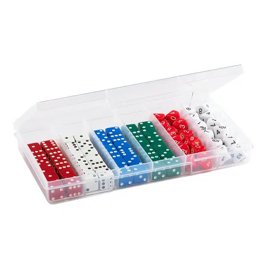 Classroom Dice Pack 6's and 10's (72pc)