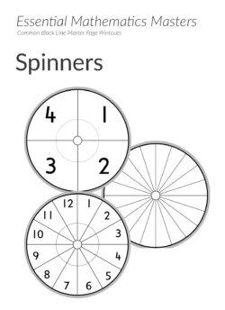 Essential Mathematics Master Pages – Spinners (Download)
