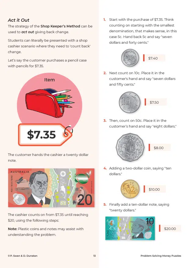 Problem Solving Money Puzzles For Years 4-6 - Image 5