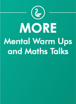 Video PL: “MORE Mental Warm Ups and Maths Talks”