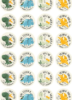 Dinosaurs – Merit Stickers (Pack of 96)