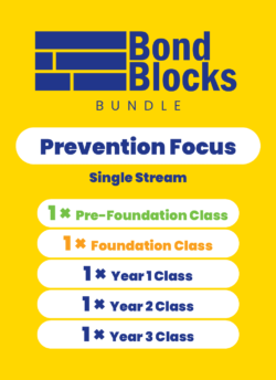 Bond Blocks School-wide Prevention Solution (Single Stream) – 2024