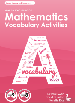 Mathematics Vocabulary Activities Year 3 – Teacher Book