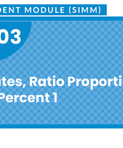 OTR Module: D03 Rates, Ratio, Proportion & Percent 1 (eBooks)