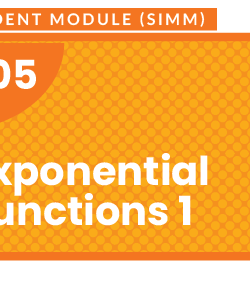 OTR Module: F05 Exponential Functions 1 (eBooks)