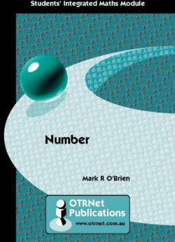 OTR Module: C02 Number Student Book (Printed Book)