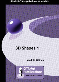 OTR Module: E03 3D Objects 1 Number Student Book (Printed Book)