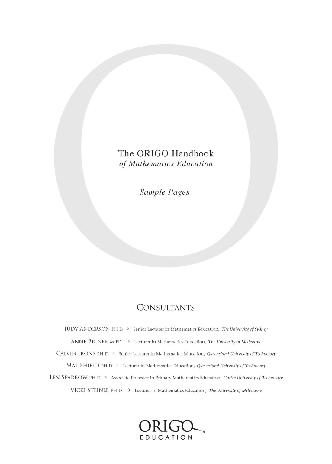 Origo Handbook Dr Paul Swan Origo handbook dr paul swan