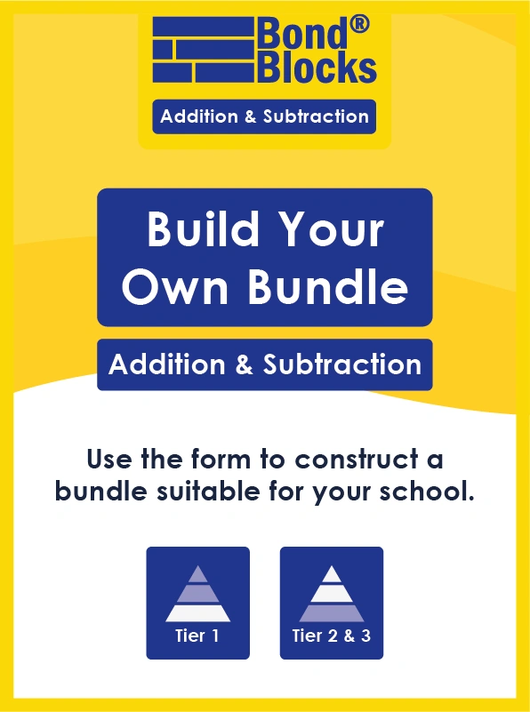 Bond Blocks Build-Your-Own Addition & Subtraction Bundle Form