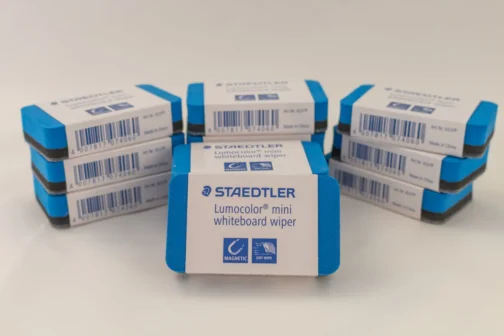 Magnetic Mini Dry Erasers - Pack of 12