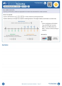 WA Quick Curriculum Guide Book – Year 5