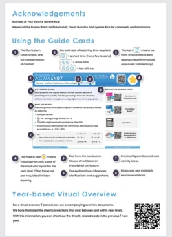 AC9 Quick Curriculum Guide Book – Year 6