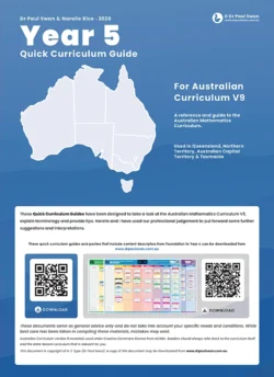 AC9 Quick Curriculum Guide Book – Year 5