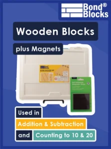 Bond Blocks Wooden Blocks Pack plus Magnets