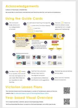 VC2 Quick Curriculum Guide Book – Foundation