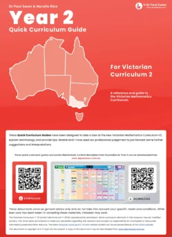 VC2 Quick Curriculum Guide Book – Year 2