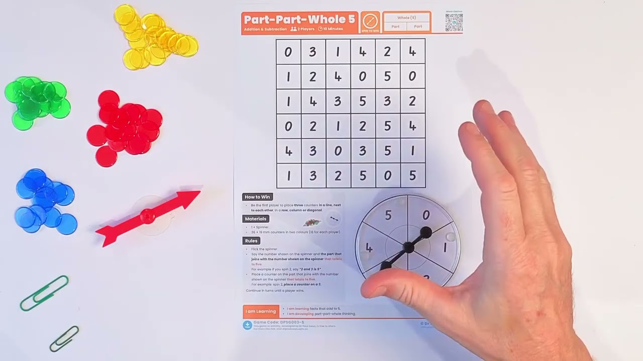 Part-Part-Whole Games Pack (Spin to Win) (Download) - Image 3